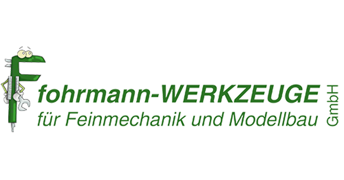 Screenshot or Official Image for fohrmann.com - Fohrmann Werkzeuge » Modellbau & Feinmechaniker Onlineshop
 – fohrmann-Werkzeuge GmbH