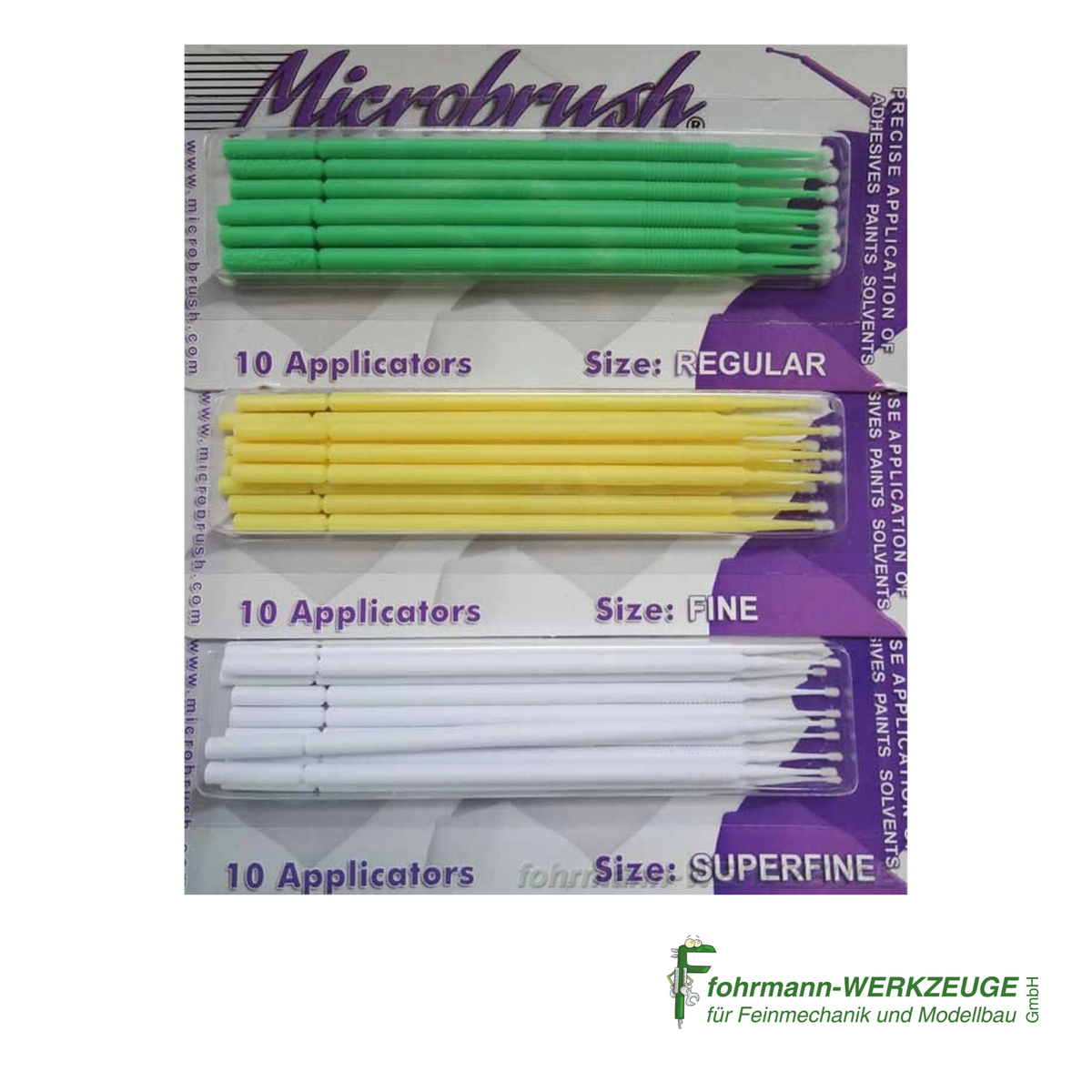 Microbrush (verschiedene Sätze á 10 Stück)