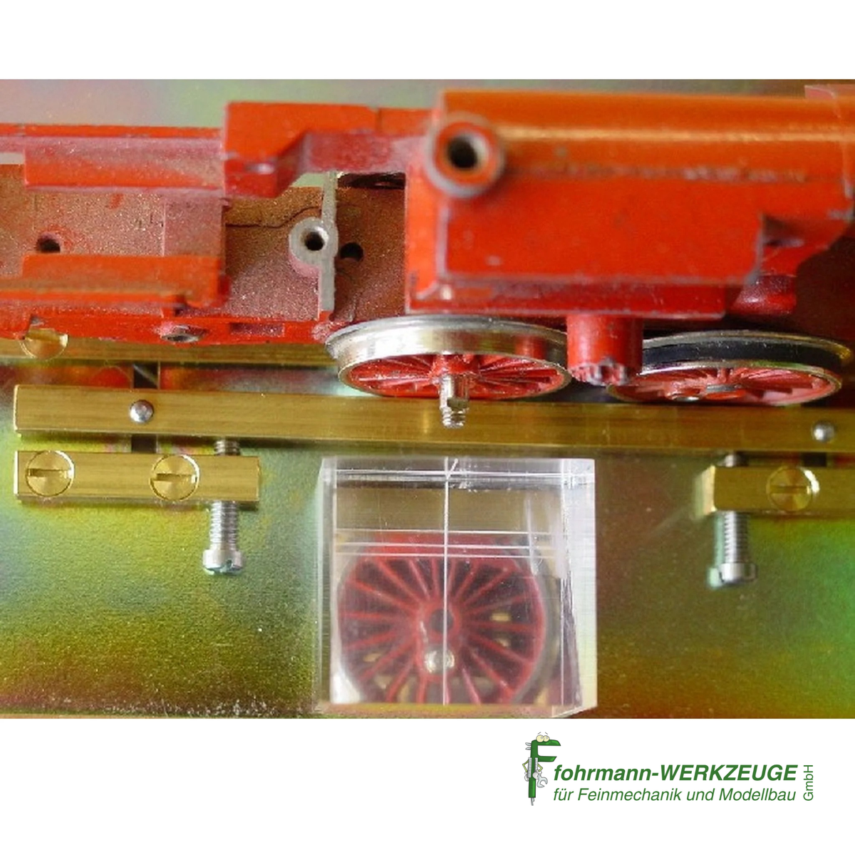 90 Grad Versatz-Vorrichtung für Kurbelräder von Dampflokomotiven