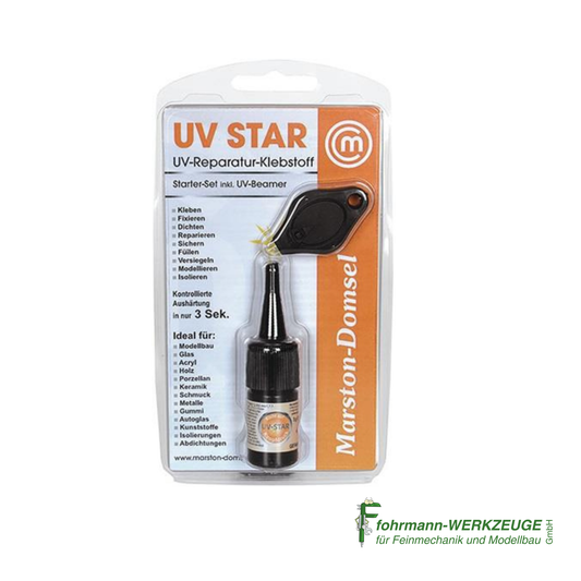 UV-STAR Special Adhesive Set with UV Lamp