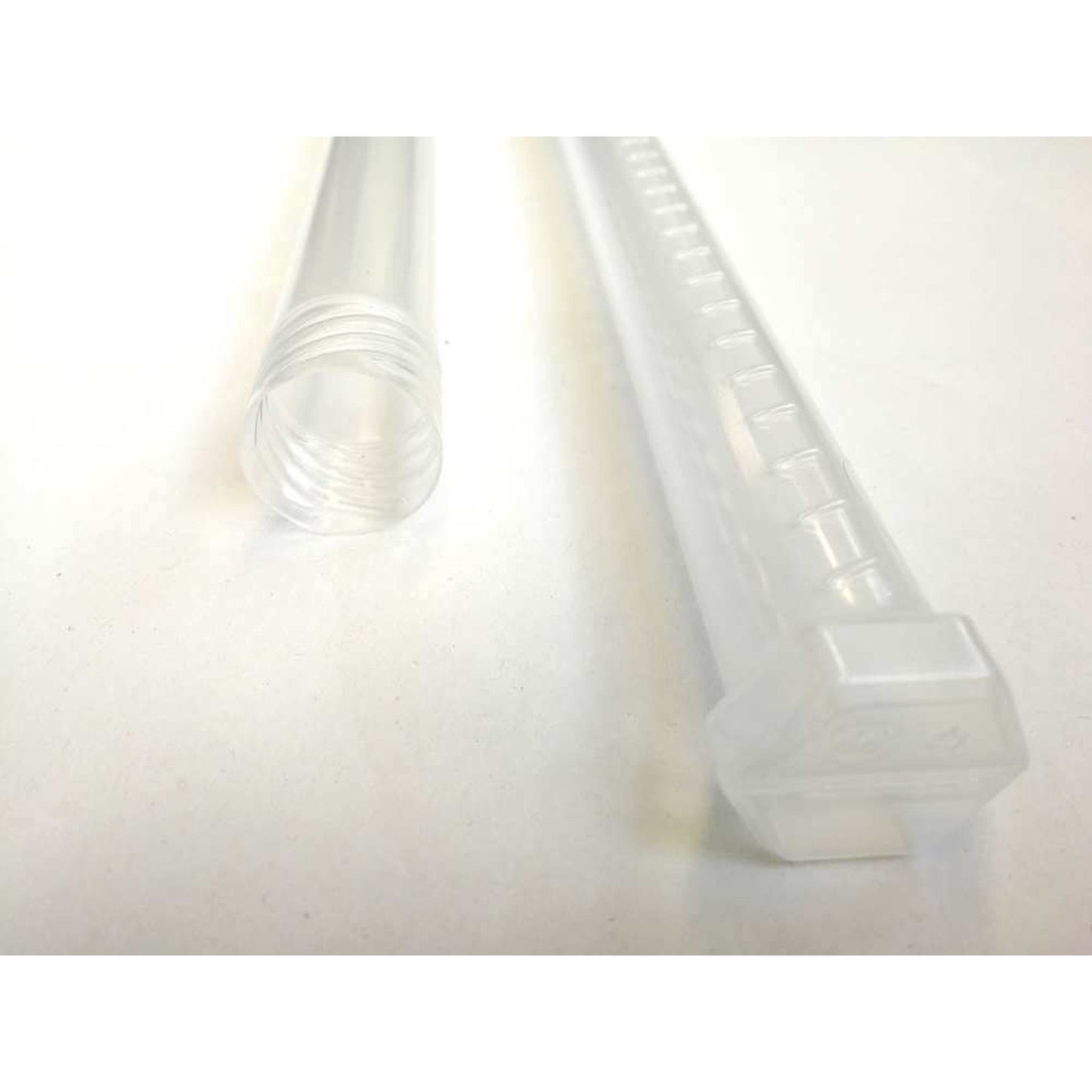 Plastikrohr transparent, variable Länge (Ø 16 mm)