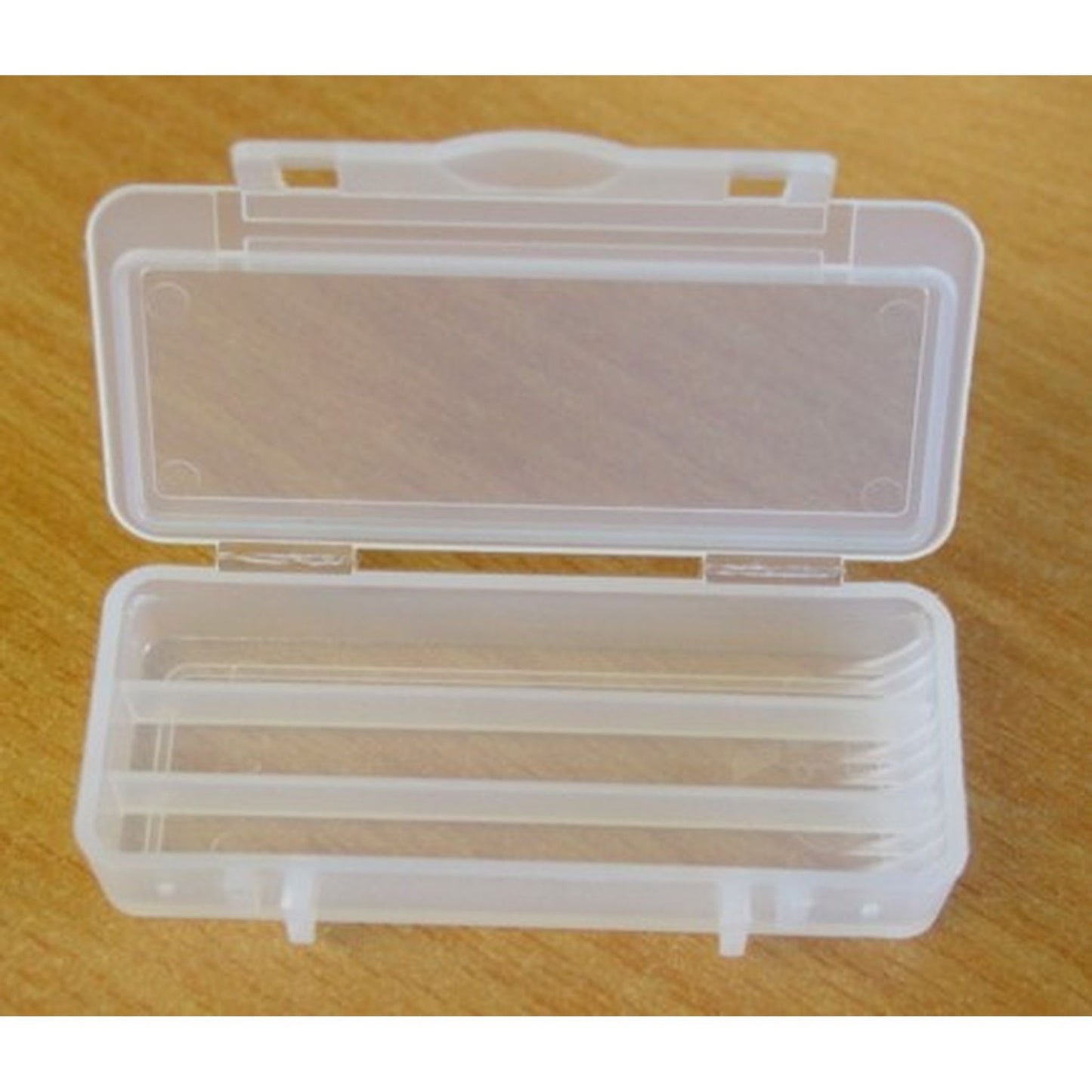 Unibox transparent mit 3 Fächern