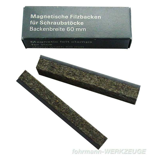 Schutzbacken für Schraubstöcke aus magnetischem Filz