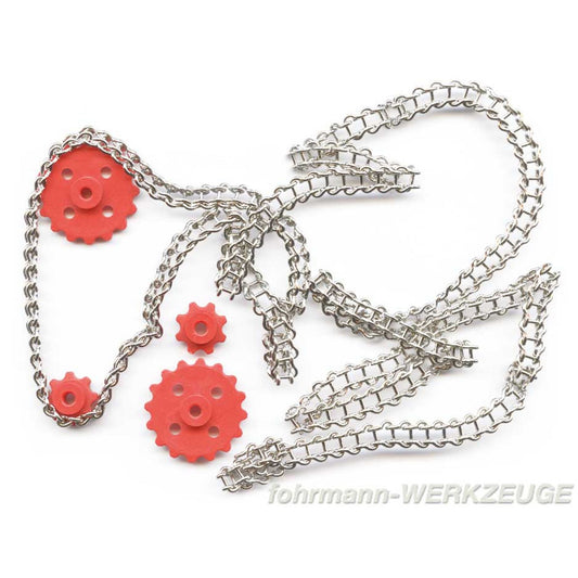 Kettenantrieb (Set aus Kettenrädern und Kette)