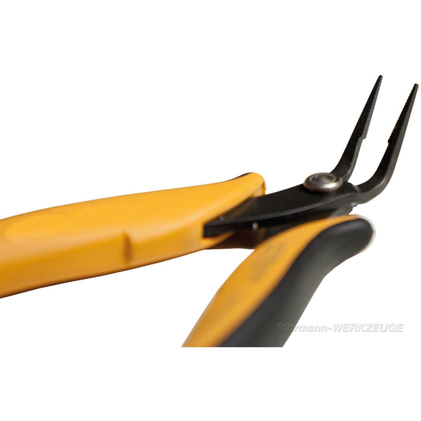 Pinzettenzange 45° gebogen