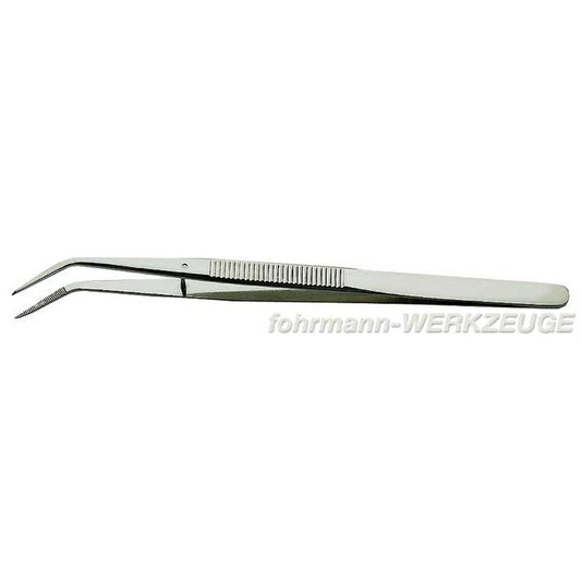 Juwelierpinzette gebogen 120 mm