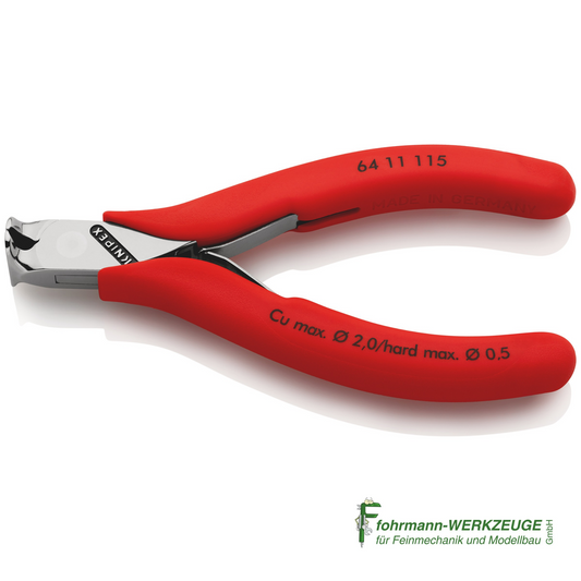 KNIPEX Vornschneider mit rutschhemmenden Kunststoff-Hüllen 115 mm