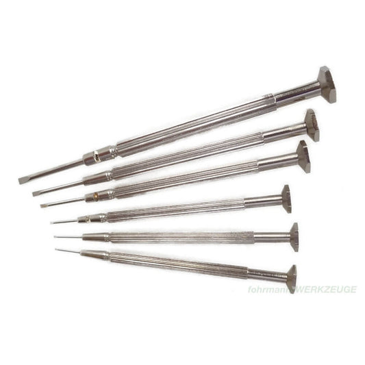 SET: Mini Schlitz-Schraubendreher (6-Teilig)