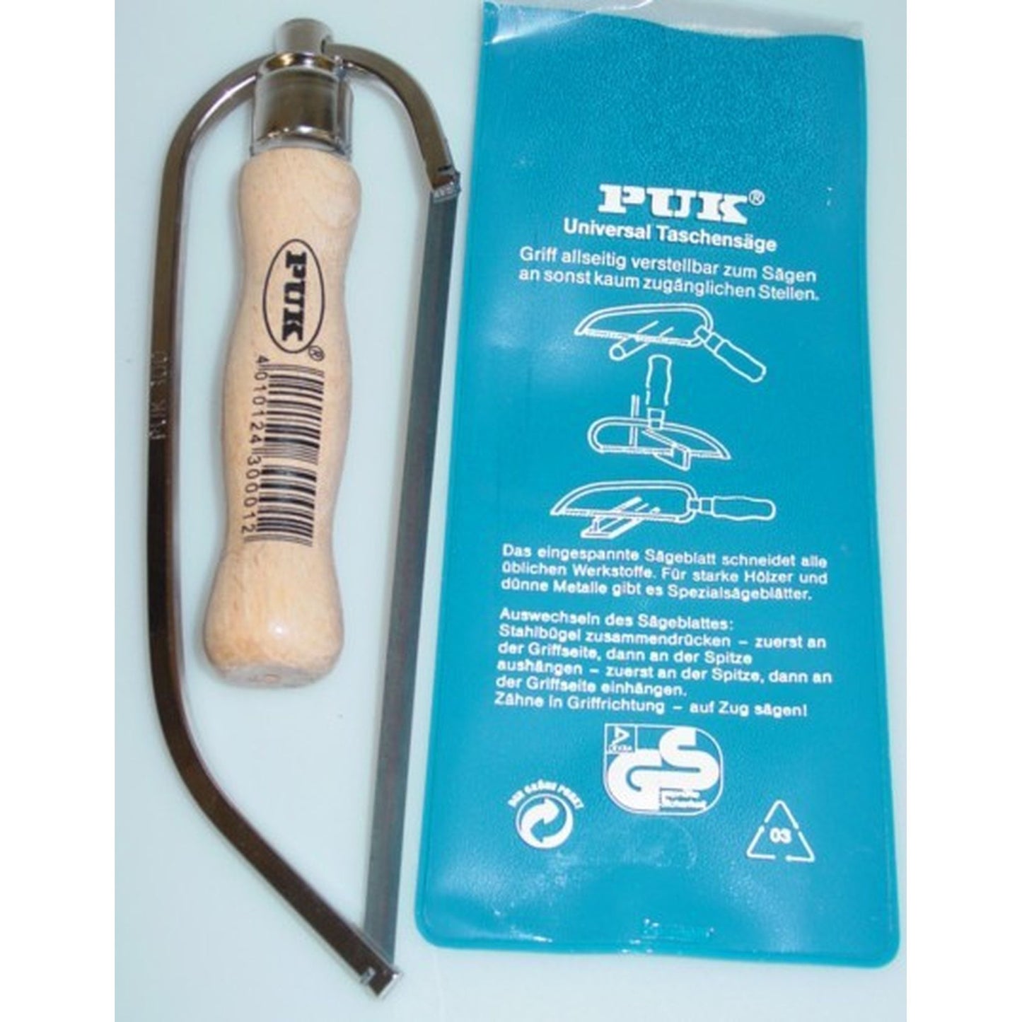 PUK Universal Taschensäge mit Buchenholzgriff