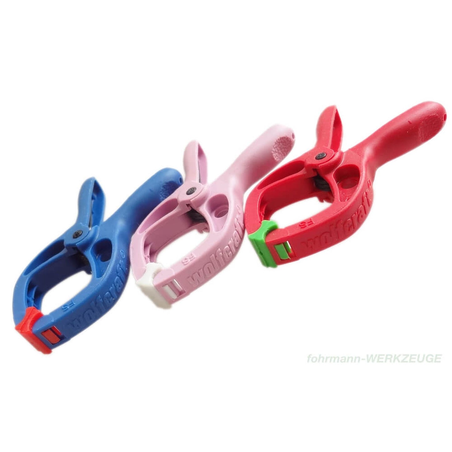 Leimzwingen aus Kunststoff, 3 teiliges Set