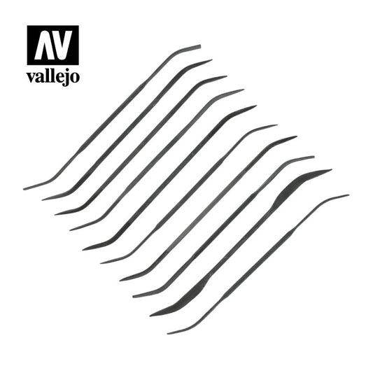 SET: aus 10 gebogenen Feilen