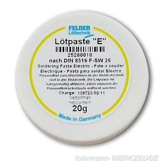 Lötfett - Lötpaste "E"