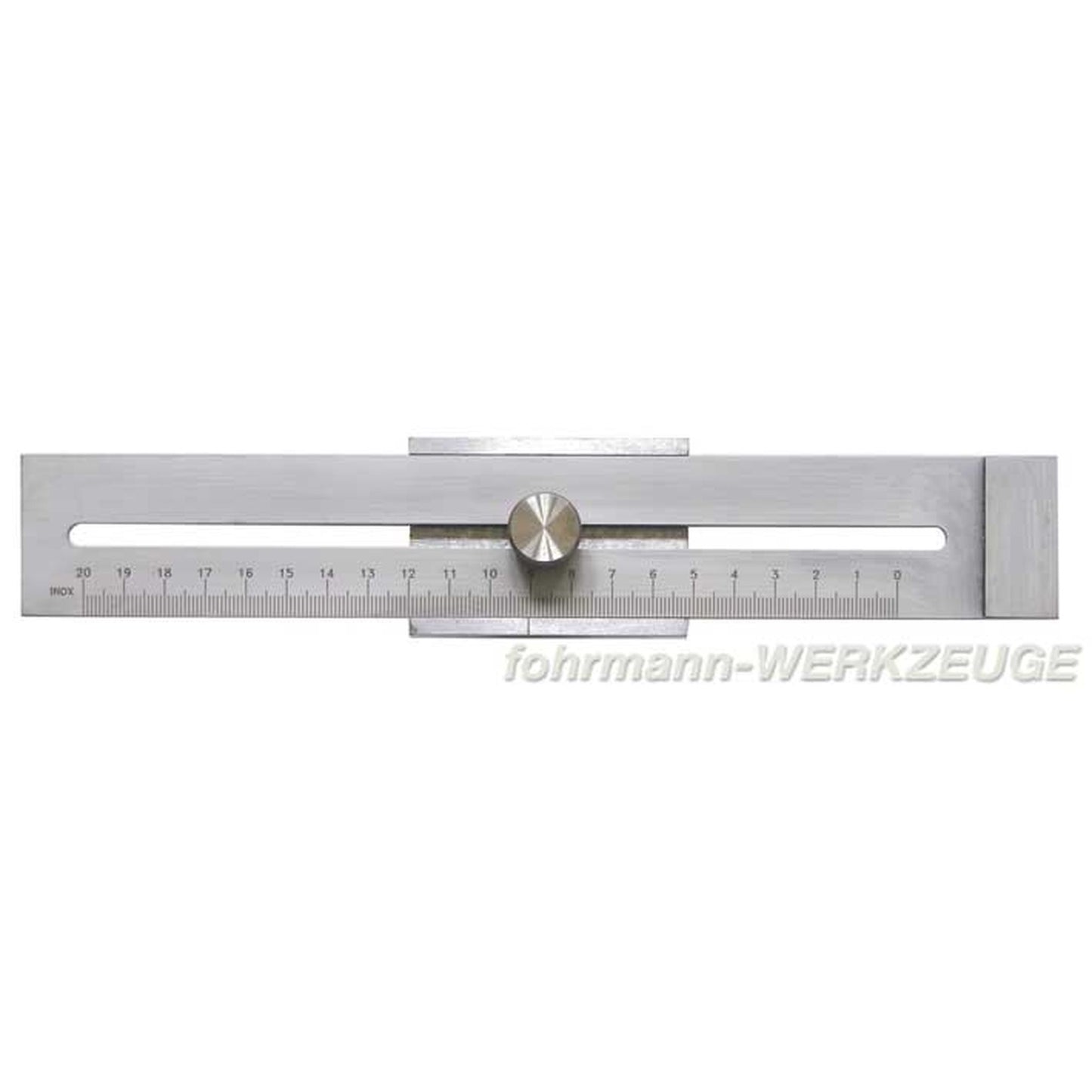 Streichmaß mit Anreißmessschieber Messbereich 200 mm