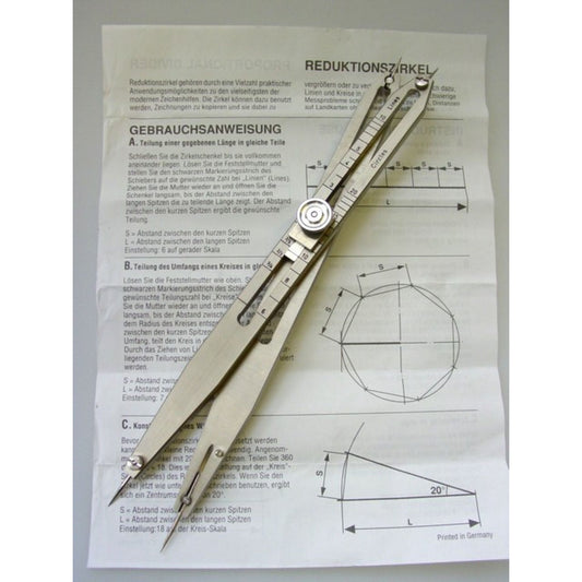Pantograph, Reduktionszirkel, Storchenschnabel