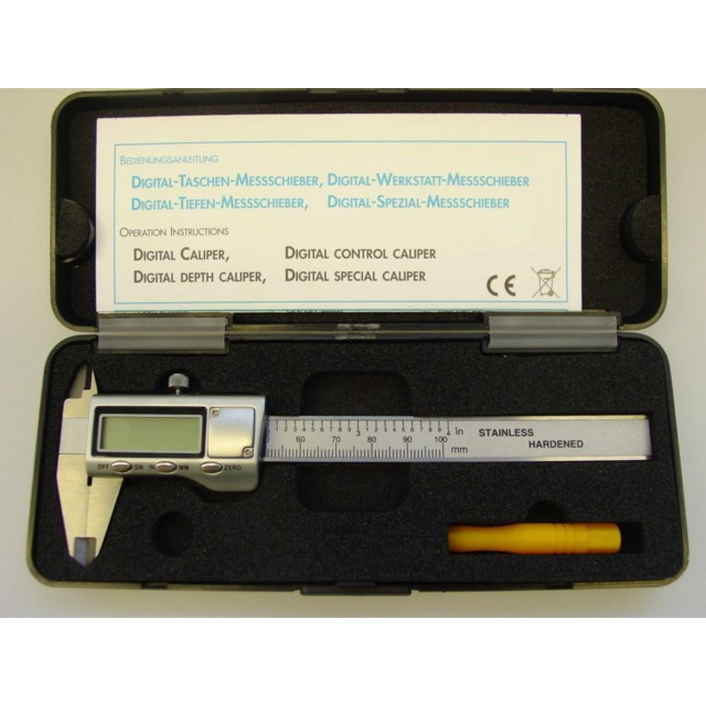 Digitaler Messschieber 100 mm im Etui