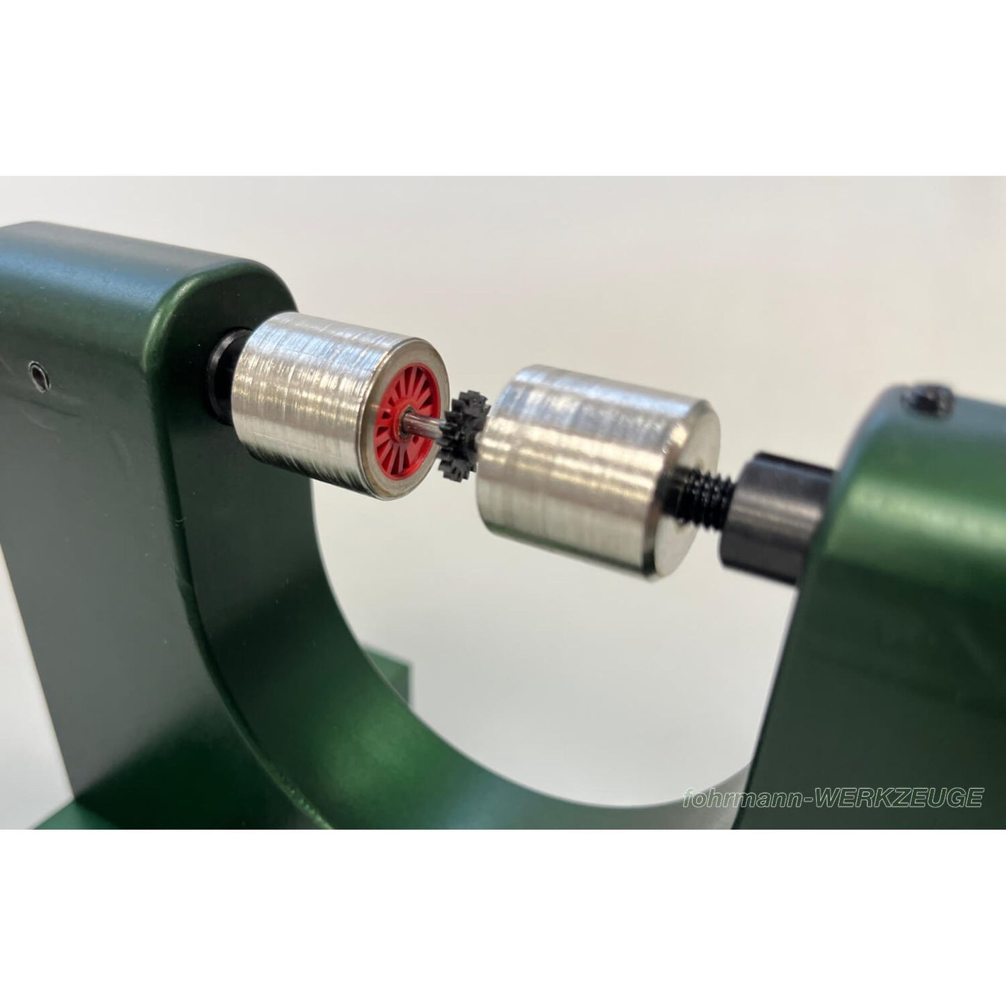 Aufpressvorrichtung für Modellbahnräder H0