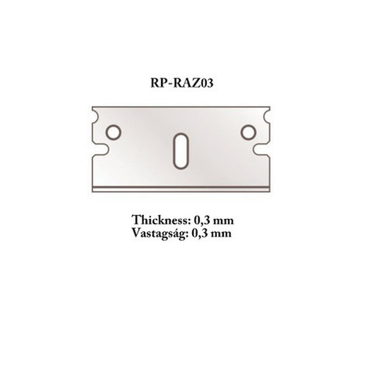 Ersatzklingen d=0,3 mm für Schneidegerät und Gehrungsschneider "RP-CUTR"